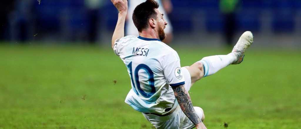 La Conmebol suspendió una sola fecha a Messi 