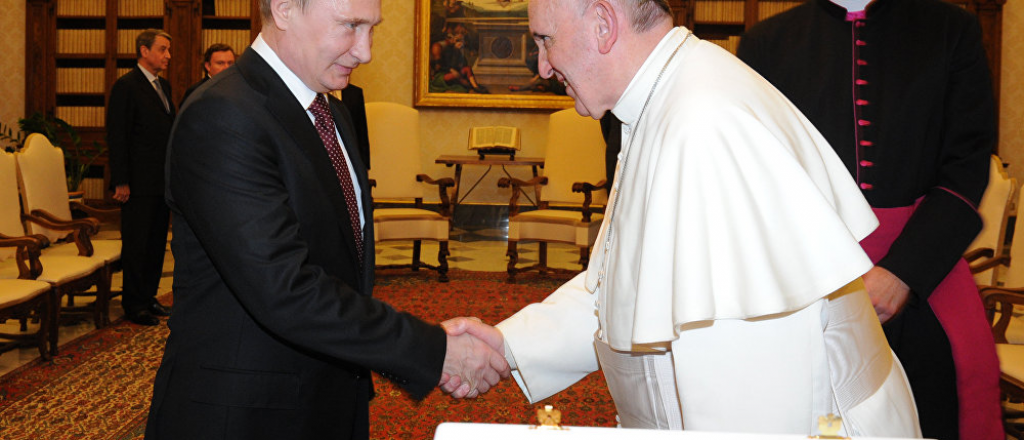 El papa Francisco se reúne este jueves con Vladimir Putin 
