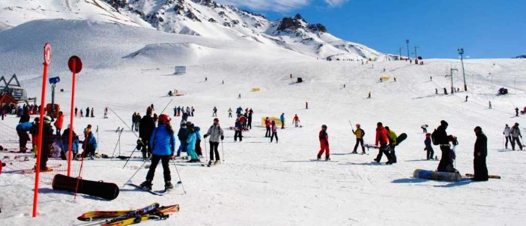 Las Leñas, el único centro de esquí que funciona en Mendoza