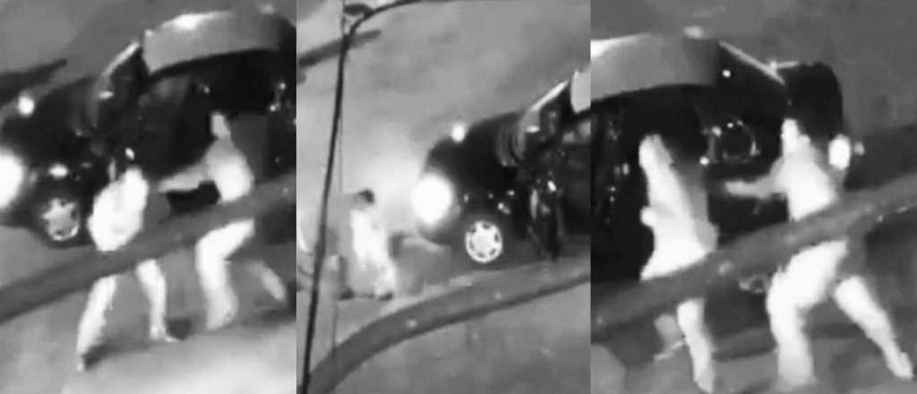 Video: un taxista está en grave estado por una agresión callejera