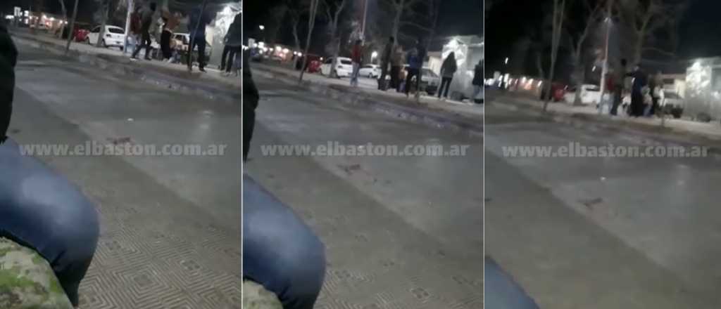 Video: un senegalés golpeó a una sanjuanina y la trató de ladrona