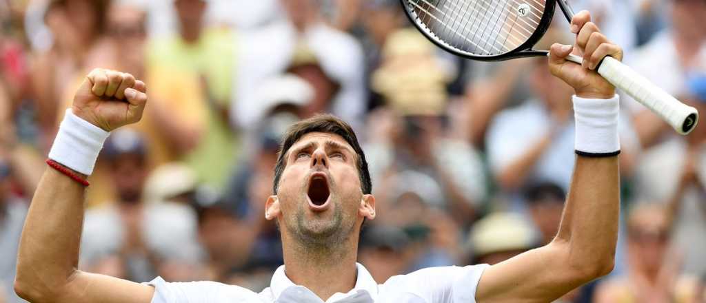 Novak Djokovic venció a Agut y es finalista de Wimbledon