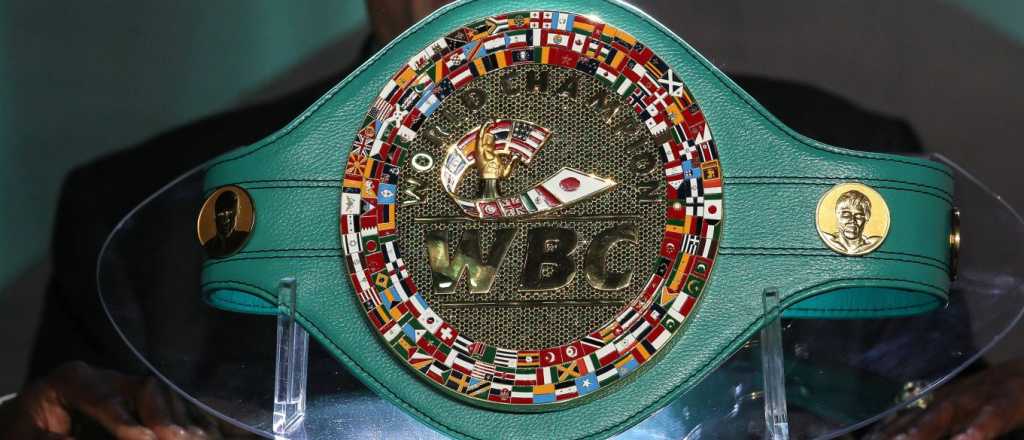Así es el cinturón "especial" para la pelea Mayweather - Pacquiao