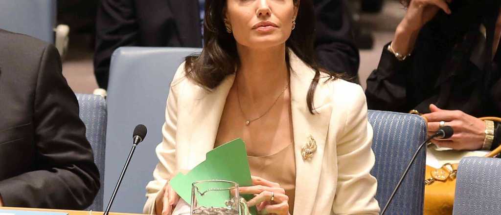 Angelina Jolie llevó a la ONU la voz de los refugiados sirios
