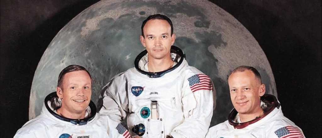 Quiénes eran los tres astronautas que llegaron a la Luna