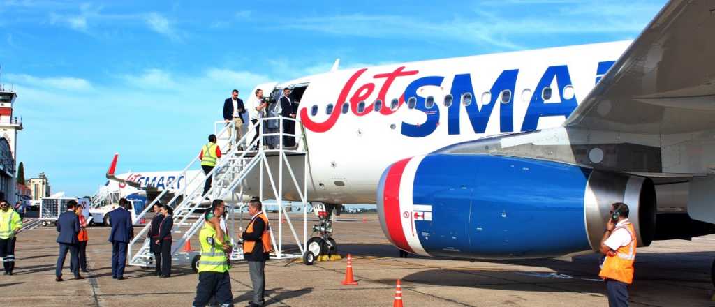 La low cost JetSmart cancela dos rutas a Mendoza