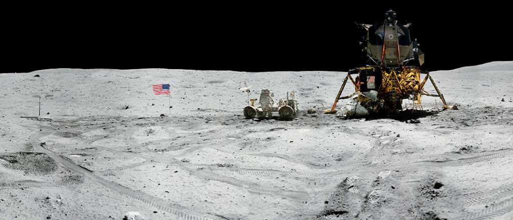 Mirá y descargá fotos panorámicas de las misiones a la Luna