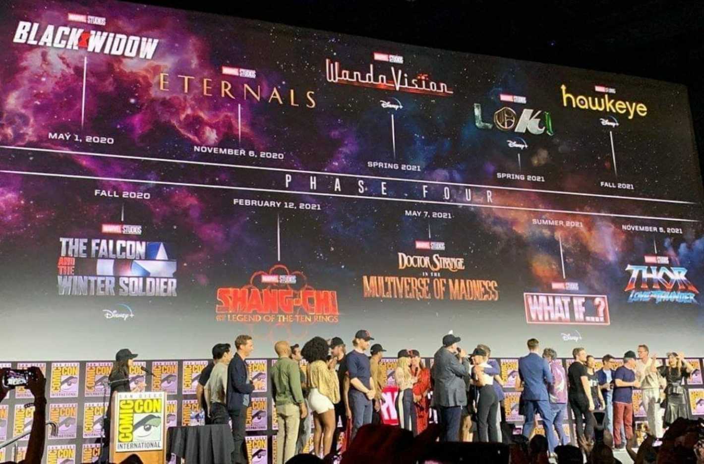 Estas son las nuevas películas de la "fase 4" de Marvel - Mendoza Post