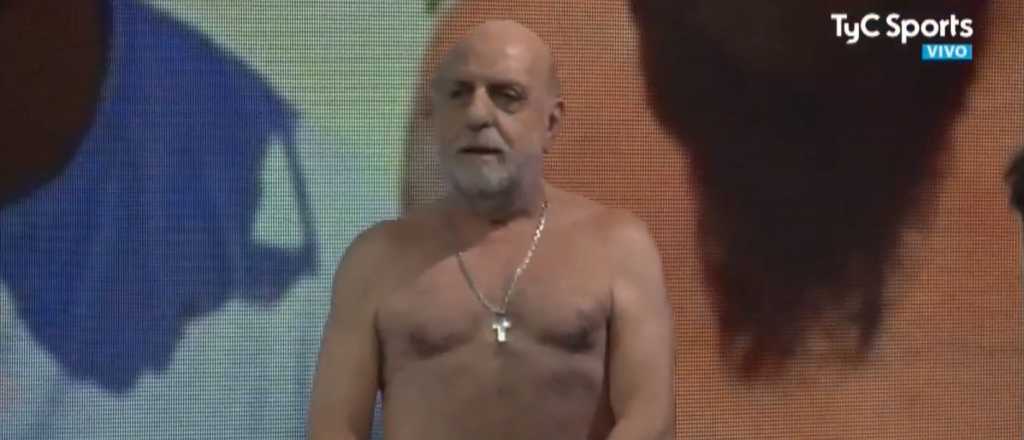 Video: Horacio Pagani semidesnudo para compararse con De Rossi