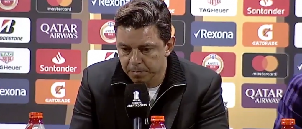 Video: Gallardo y un particular momento en la conferencia de prensa