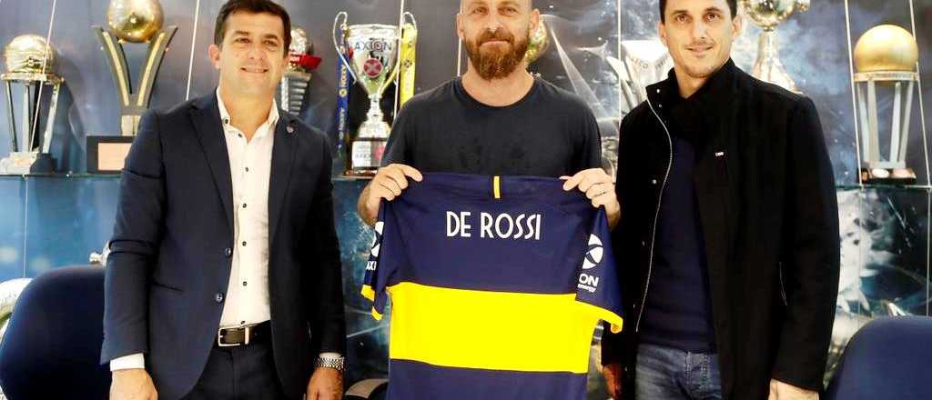 Boca presentó a De Rossi con un video emotivo y espectacular