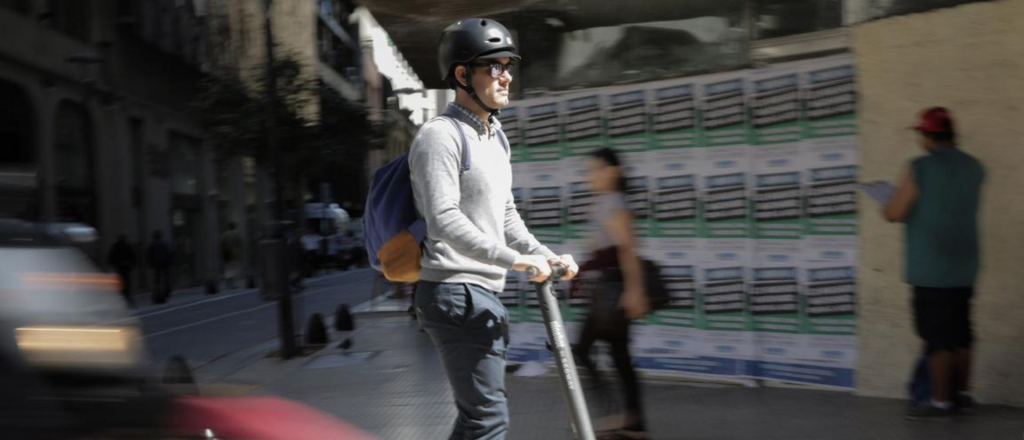 Así se podrá circular en monopatín eléctrico por Capital