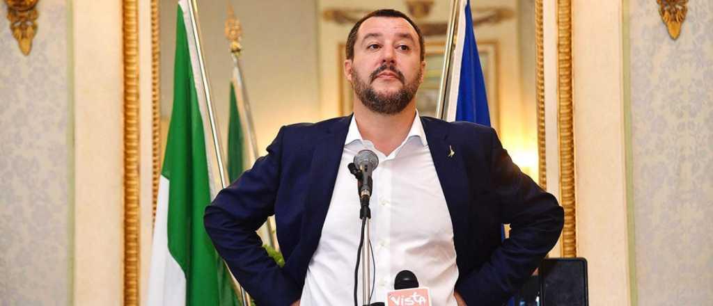 Salvini, sobre barcos que salven náufragos: "Me hinché las pelotas"