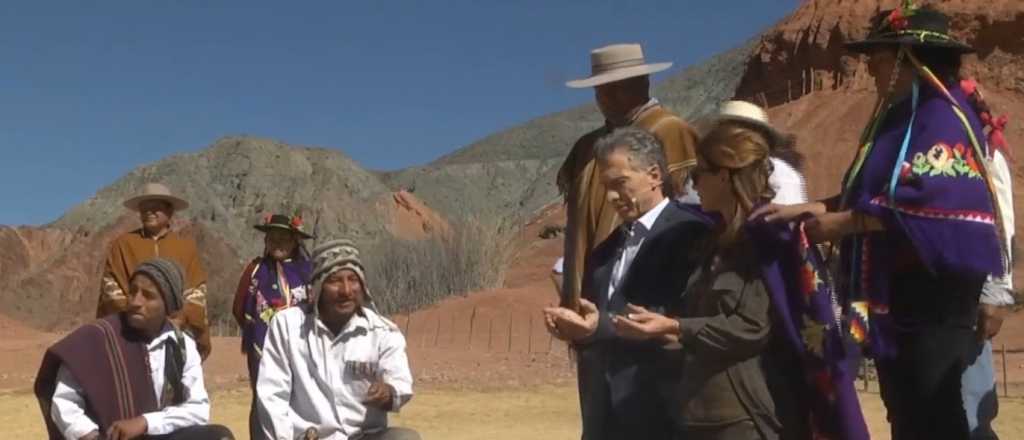 Macri saludó a la Pachamama y pidió "trabajo para todos"
