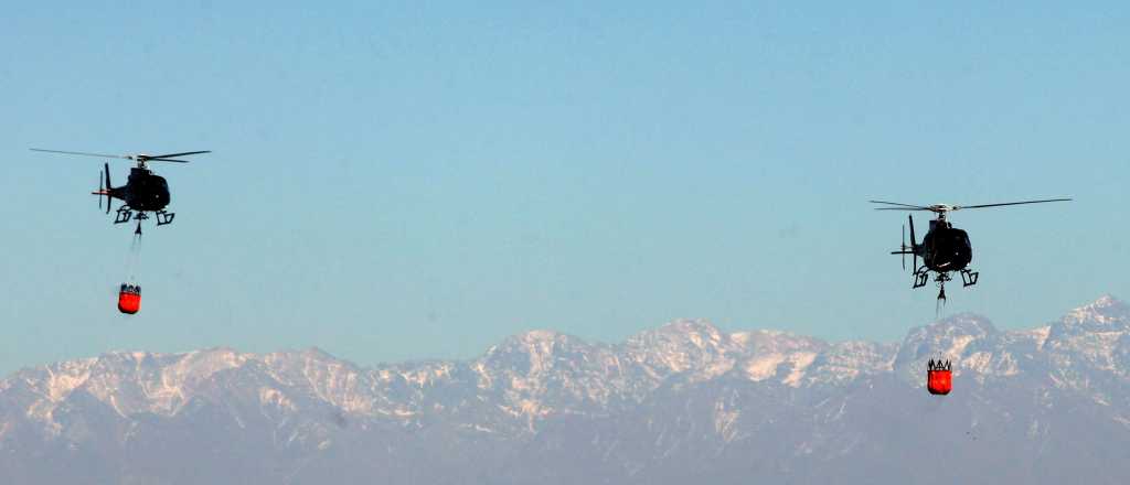 Espectaculares fotos de ejercicios de manejo del fuego en el Carrizal
