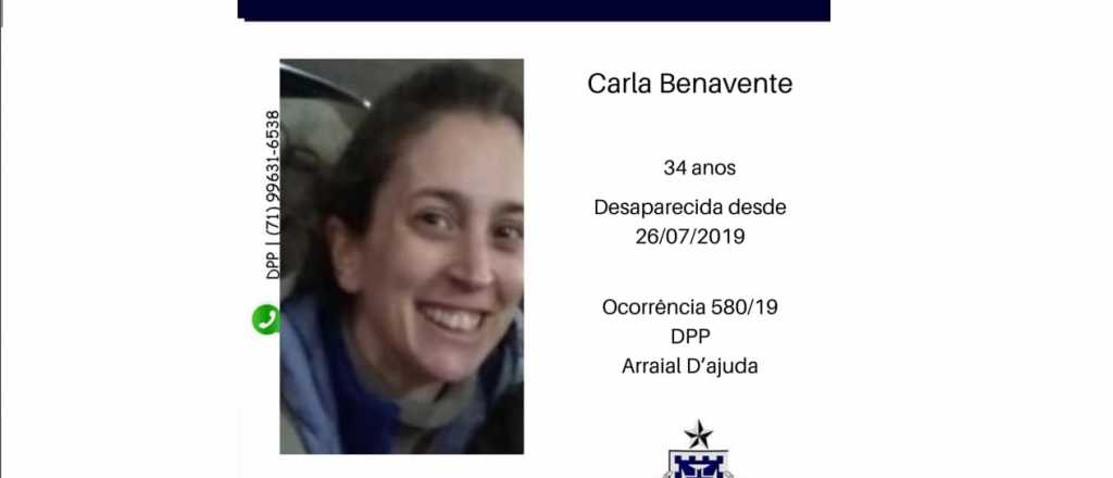 Buscan a una argentina en Brasil:  la familia perdió contacto hace una semana