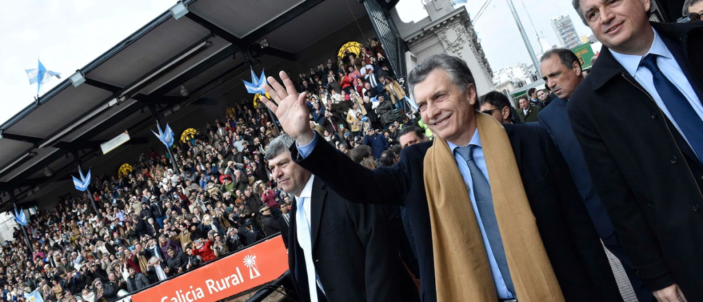 Macri en La Rural: "Se tienen que terminar las retenciones"