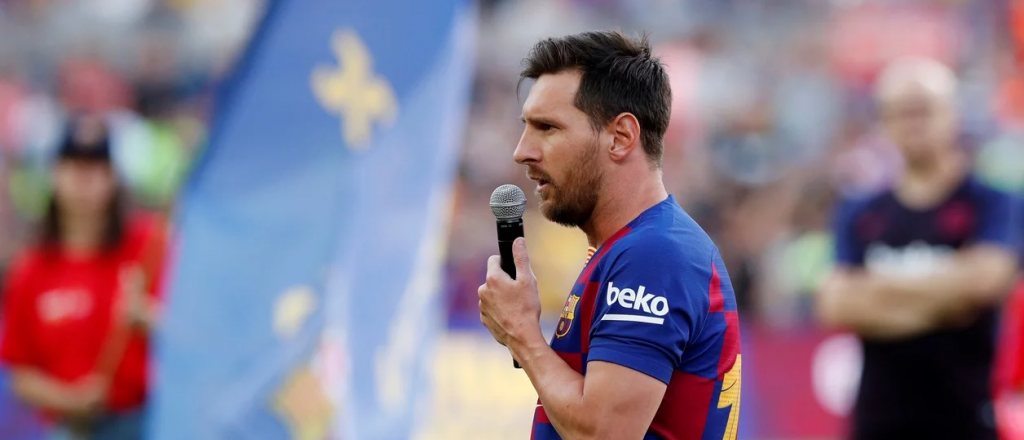 Fuerte discurso de Messi: "No me arrepiento de nada"