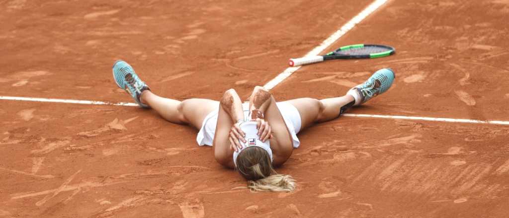 Nadia Podoroska logró el oro en tenis y además clasificó a los JJ.OO.