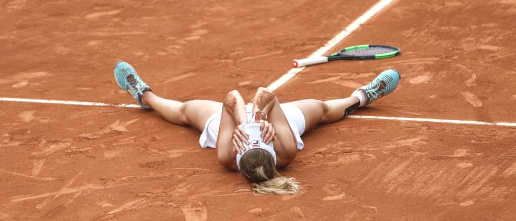 Nadia Podoroska logró el oro en tenis y además clasificó a los JJ.OO.