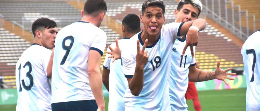 El golazo de un jugador del Tomba con la Selecci&oacute;n en los Panamericanos