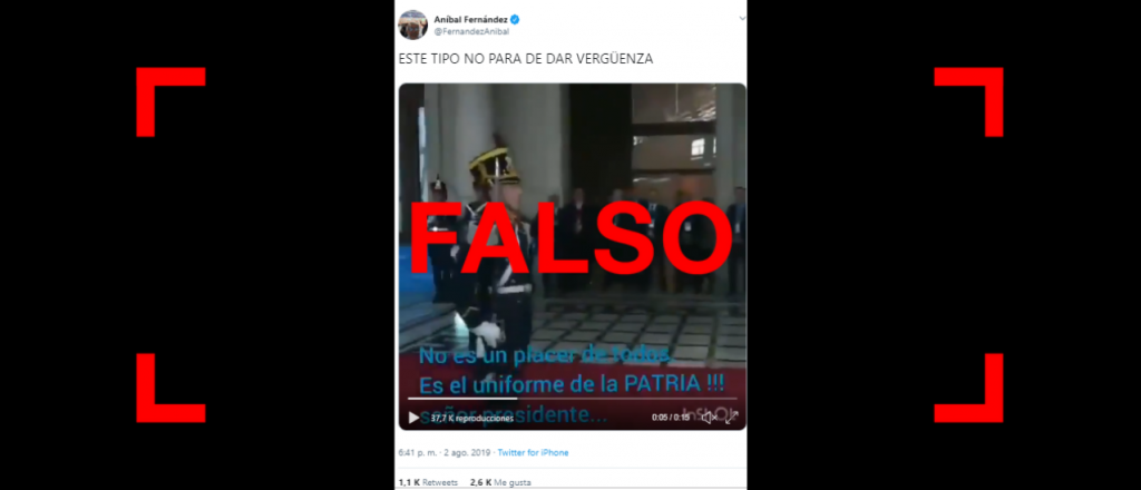 Aníbal F publicó un video con subtítulos falsos para burlarse de Macri