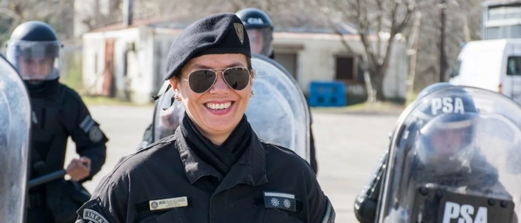 Trabaj&oacute; en El Plumerillo y es la primera jefa de un grupo federal de elite