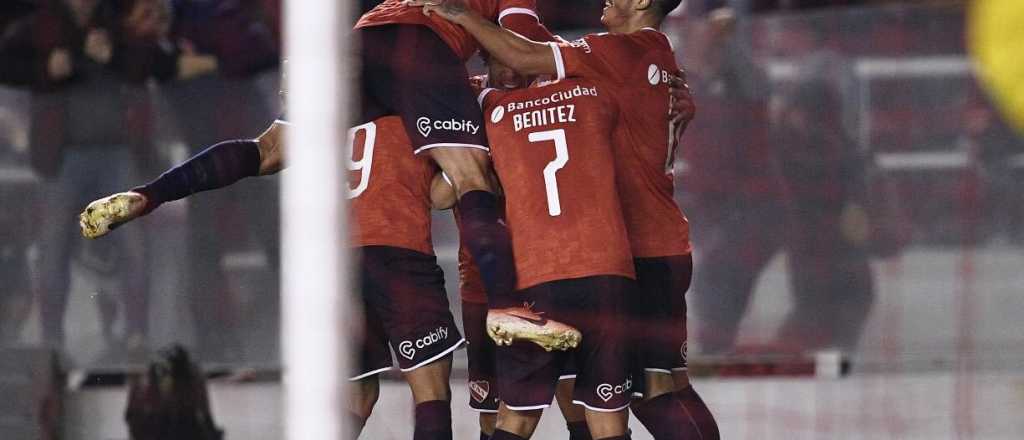 Sudamericana: Independiente ganó el primer chico sobre la hora