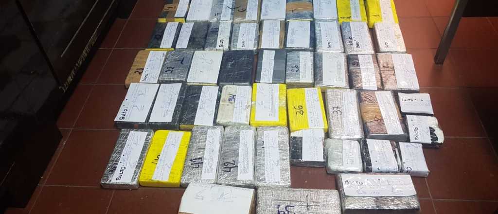 Seis detenidos con 47 kilos de cocaína en La Paz