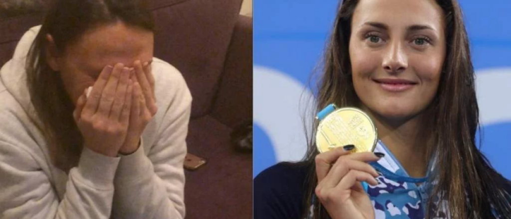 La emoci&oacute;n de Georgina Bardach por la medalla de su hermana