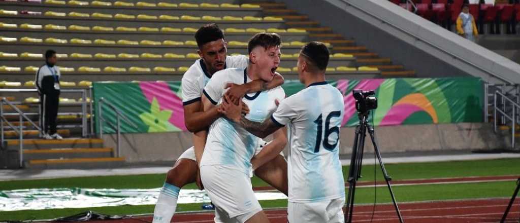 F&uacute;tbol: Argentina gole&oacute; a Uruguay y va por el oro panamericano