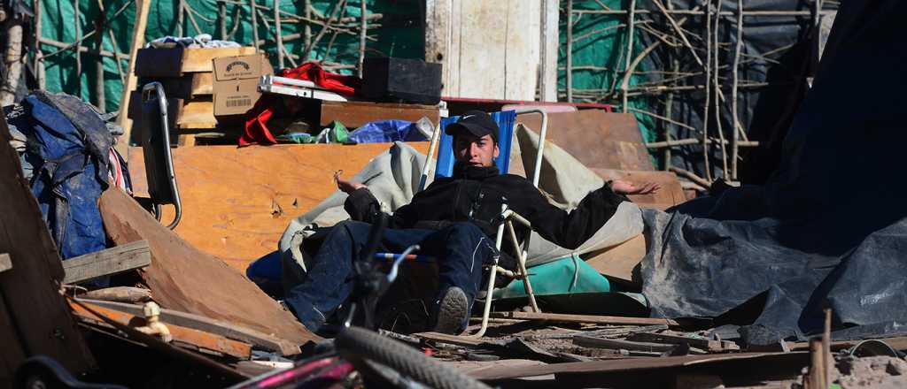 Desalojaron un asentamiento de la triple frontera