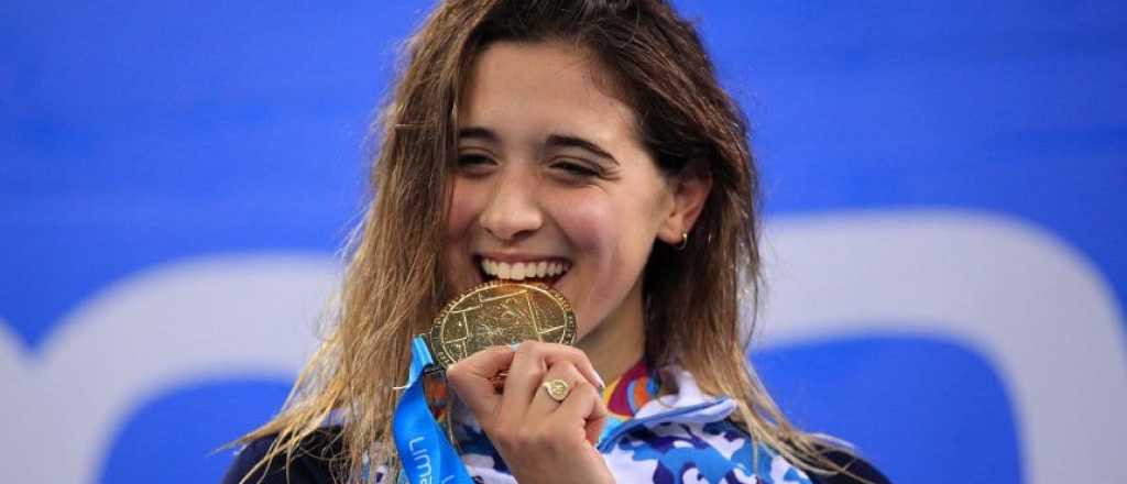 Pignatiello, la primera nadadora argentina con tres medallas doradas
