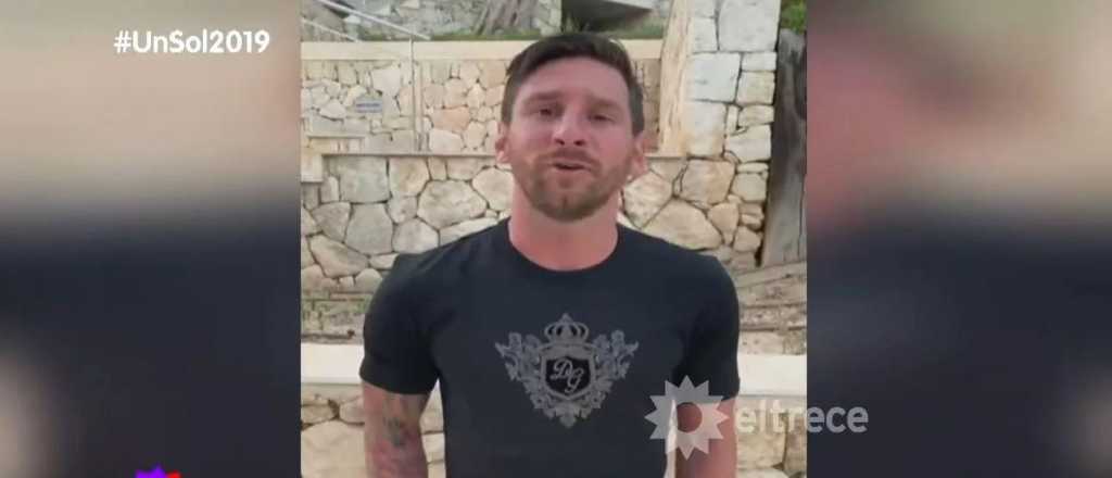 La millonaria donaci&oacute;n de Messi a Unicef Argentina