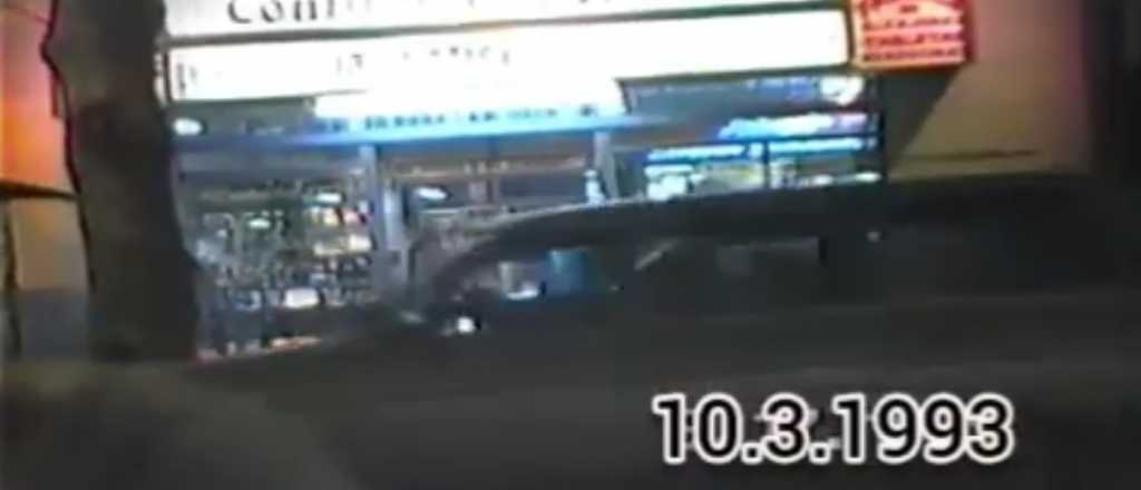 Para nost&aacute;lgicos: as&iacute; era el Centro mendocino en 1993