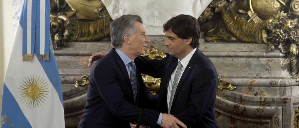 Macri le tomó juramento a Hernán Lacunza como ministro de Hacienda