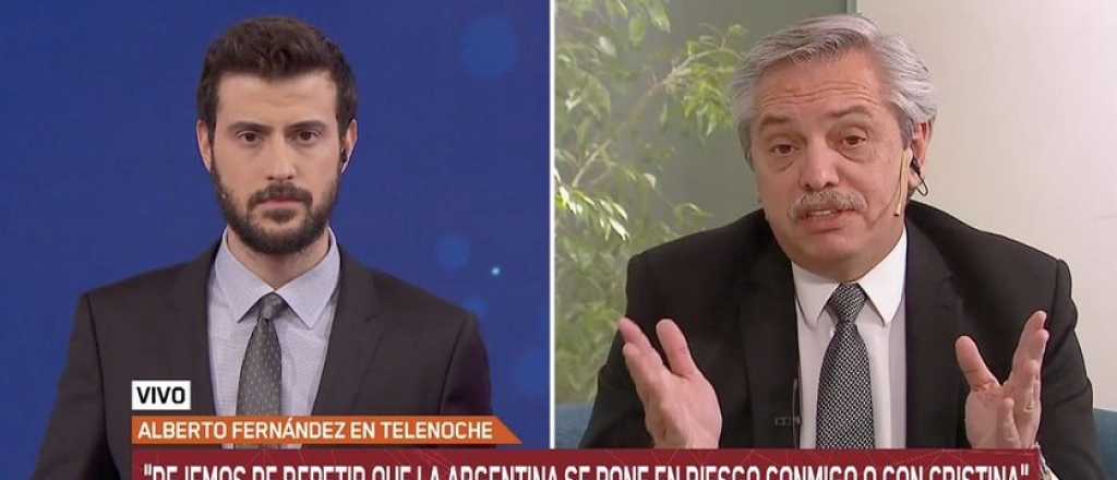 "D&eacute;jeme hablar": otra vez se calent&oacute; Alberto Fern&aacute;ndez con un periodista