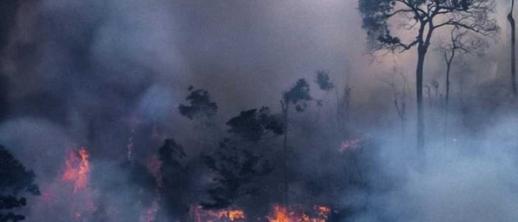 Informan que el humo del Amazonas llegó a Mendoza pero no es grave