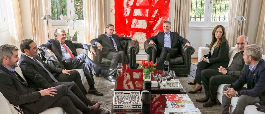 Reunión de Macri y gobernadores oficialistas para diseñar la campaña