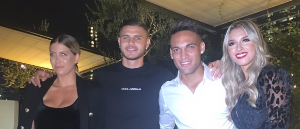 Video: Wanda y Mauro Icardi bailaron en el cumplea&ntilde;os de Lautaro Mart&iacute;nez