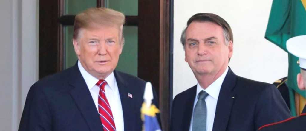 Trump llamó a Bolsonaro para ayudar con los incendios en la Amazonia