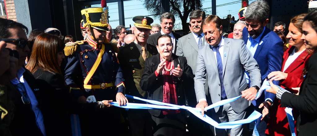 Inauguró la Casa de San Martín al canto de ¡Viva la Patria!