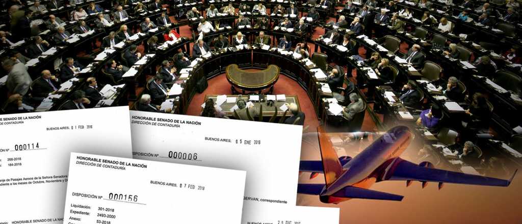 Suspenden hasta 2020 los canjes de pasajes de senadores nacionales