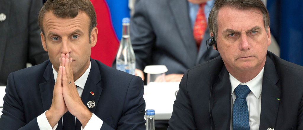 Bolsonaro solo aceptará la ayuda del G7 si Macron se disculpa con él  