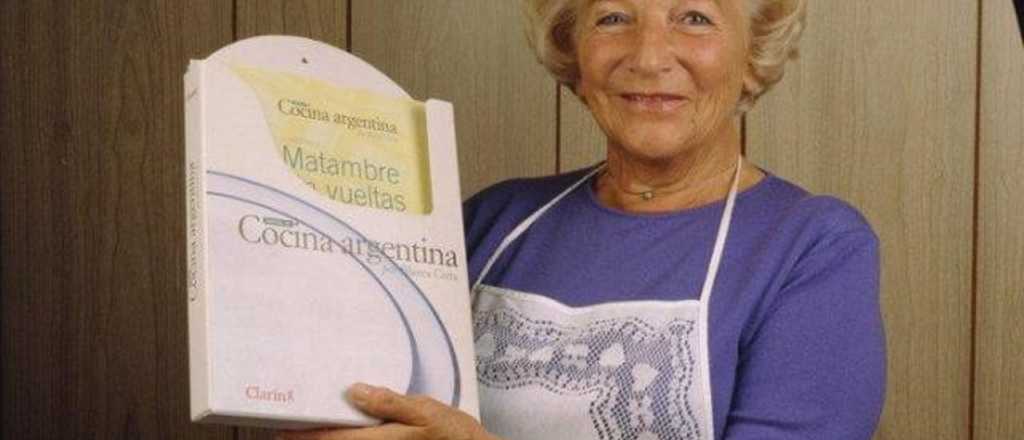 Murió Blanca Cota, la cocinera que marcó a generaciones de argentinos