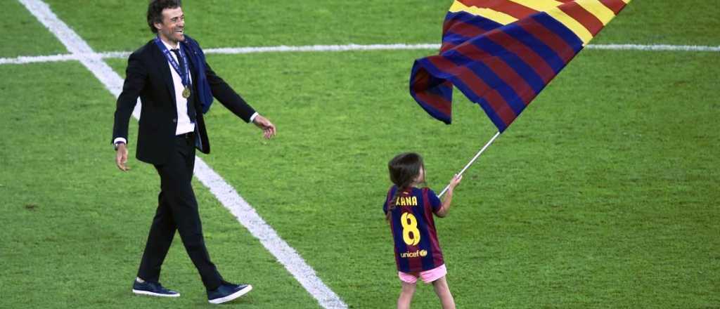 Dolor en el mundo del fútbol: murió la pequeña hija de Luis Enrique