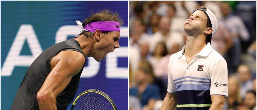 Schwartzman no pudo con Nadal y se despidi&oacute; del US Open