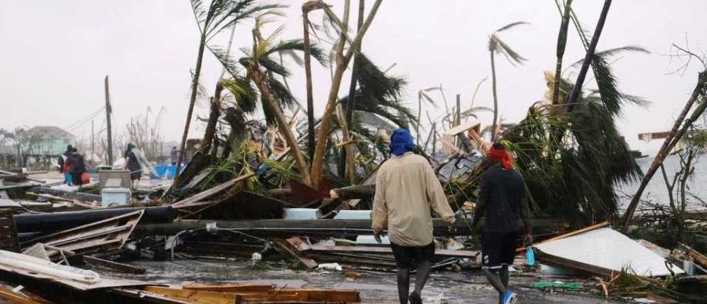 Los 50 muertos por el huracán Dorian en Bahamas están en freezers
