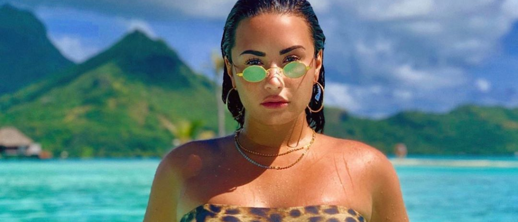 Demi Lovato mostr&oacute; su celulitis con una foto sin editar