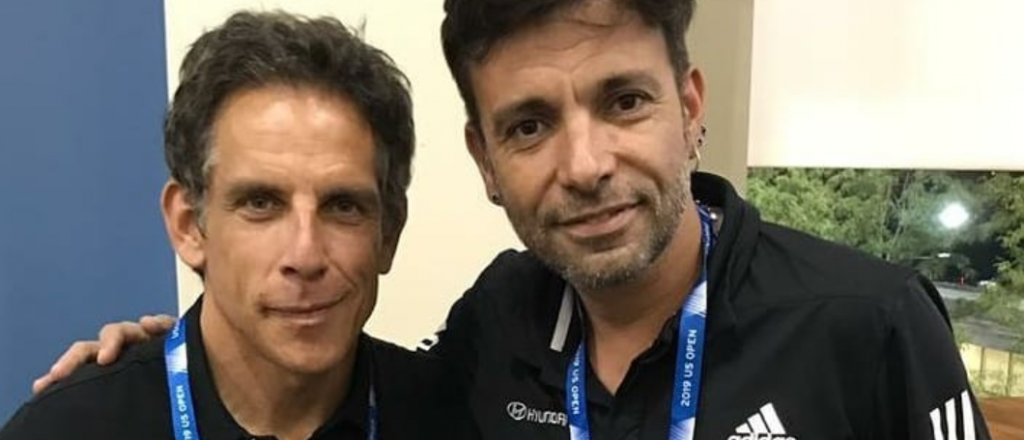 Martín Bossi se encontró con Ben Stiller en Nueva York